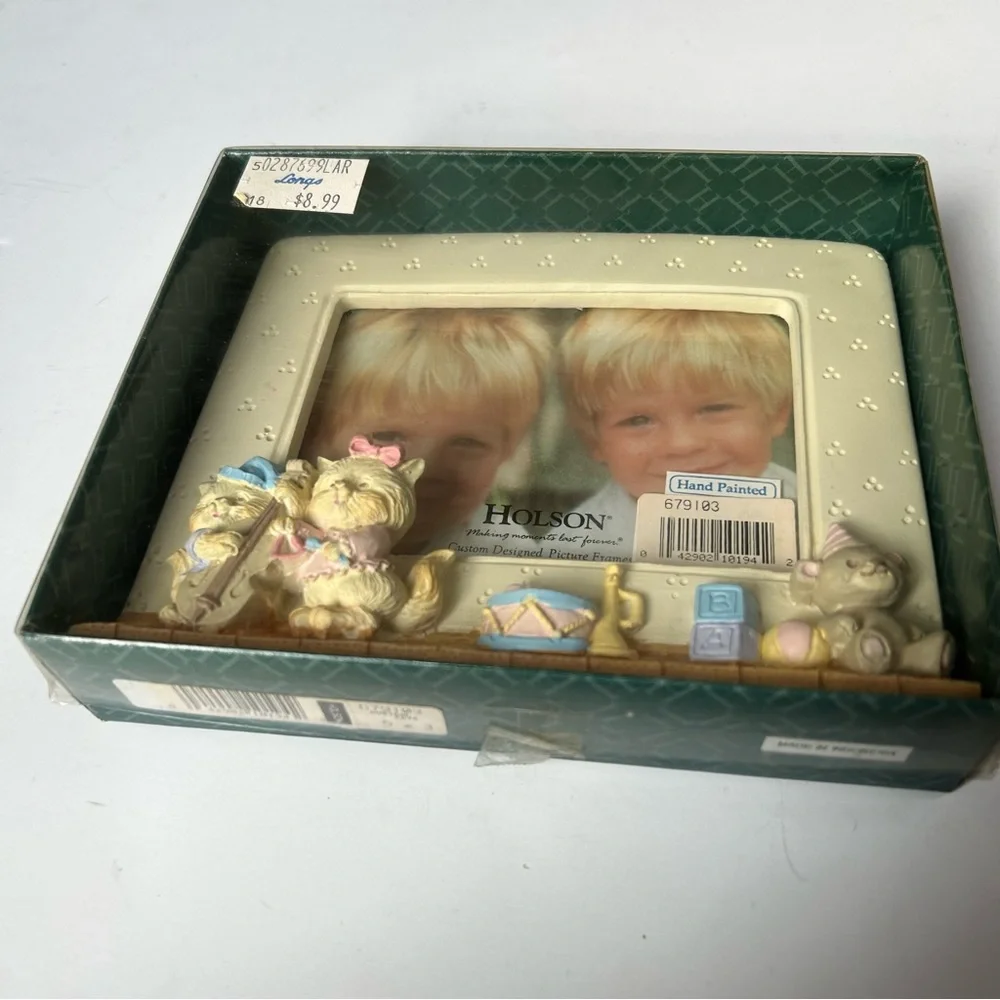 Vintage Child’s Picture Frame NIB 3 x 5 Kids Grandkids New in Box